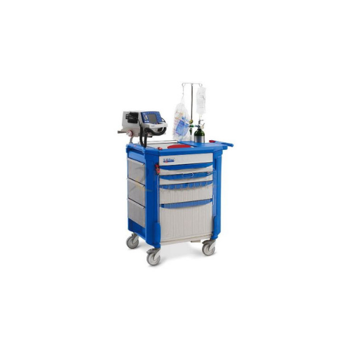 Crash Cart with drawers