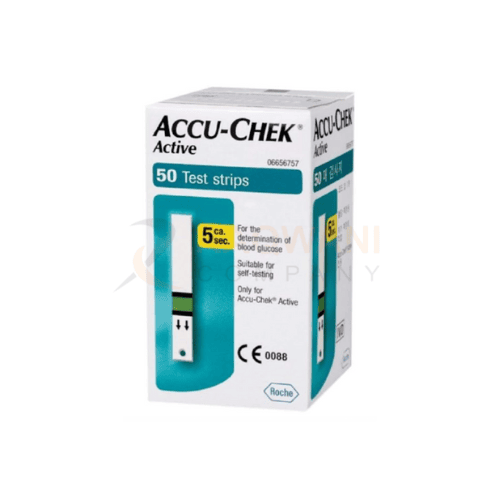ACCU-CHEK Active Blood Glucose Test Strips - 50 Strips ACCU-CHEK Active Blood Glucose Test Strips - 50 Strips